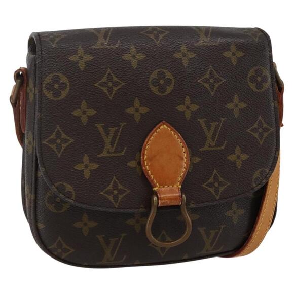 LOUIS VUITTON Monogram Saint Cloud MM Shoulder Bag Vintage M51243 - Picture 1 of 13